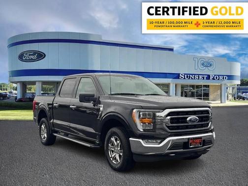Agate Black Metallic 2021 Ford F-150 XLT