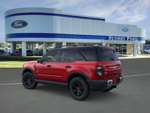 Ruby Red Metallic Tinted Clearcoat 2026 Ford Bronco Sport Badlands