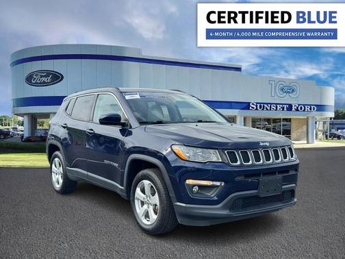 Jazz Blue Pearlcoat 2018 Jeep Compass Latitude