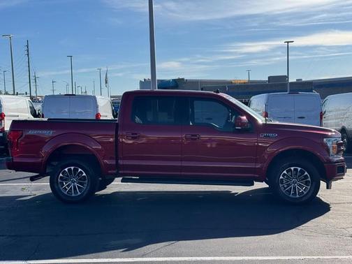 Rapid Red Metallic Tinted Clearcoat 2020 Ford F-150 Lariat