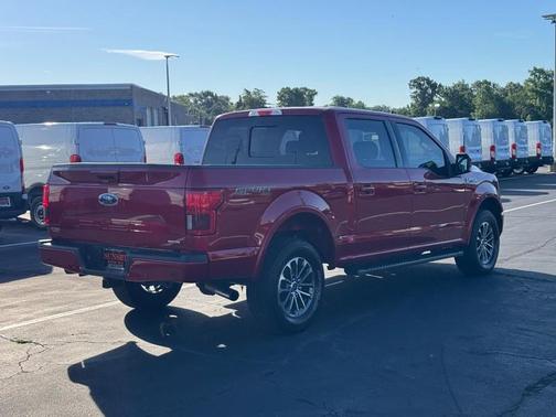 Rapid Red Metallic Tinted Clearcoat 2020 Ford F-150 Lariat