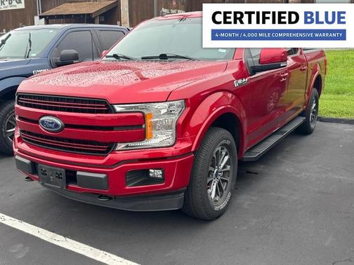 Rapid Red Metallic Tinted Clearcoat 2020 Ford F-150 Lariat