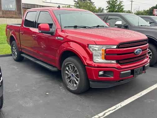 Rapid Red Metallic Tinted Clearcoat 2020 Ford F-150 Lariat