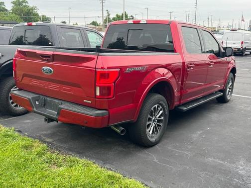 Rapid Red Metallic Tinted Clearcoat 2020 Ford F-150 Lariat