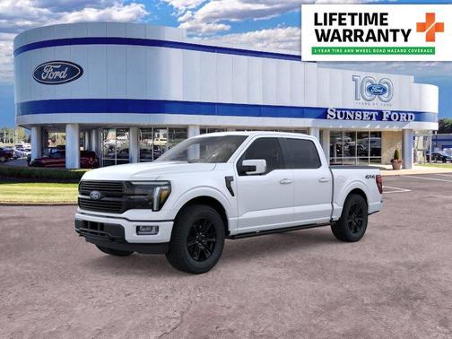 Star White Metallic Tri-Coat 2026 Ford F-150 Platinum