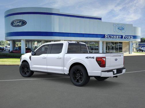 Star White Metallic Tri-Coat 2026 Ford F-150 Platinum