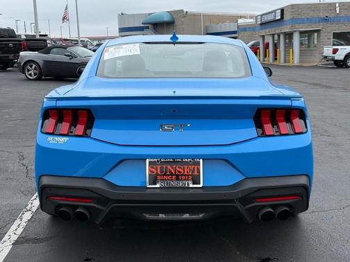 Grabber Blue Metallic 2024 Ford Mustang GT Premium