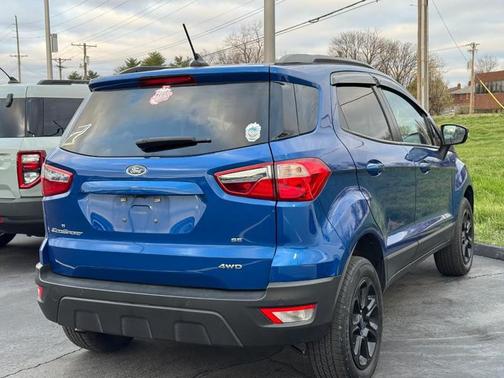 Lightning Blue Metallic 2021 Ford EcoSport SE