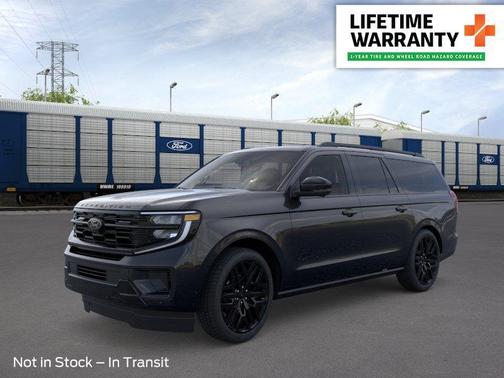 Agate Black Metallic 2026 Ford Expedition Max Platinum