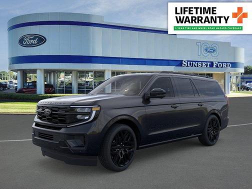 Agate Black Metallic 2026 Ford Expedition Max Platinum