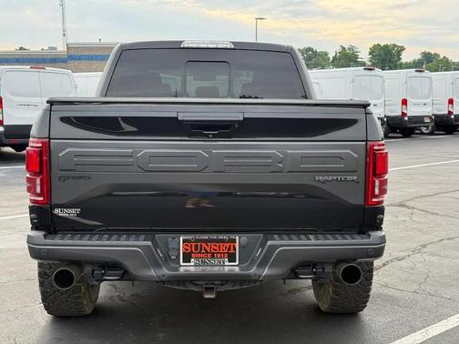 Shadow Black 2018 Ford F-150 Raptor