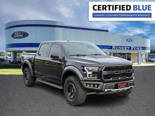 Shadow Black 2018 Ford F-150 Raptor