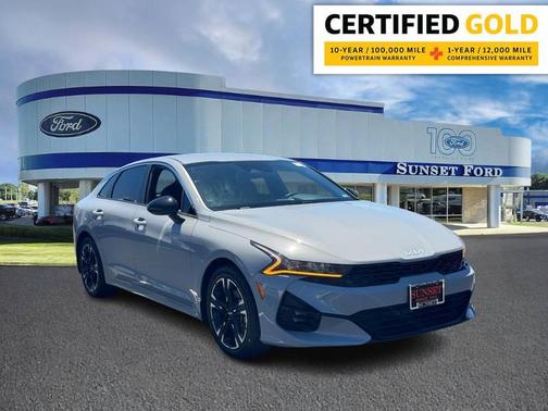 Wolf Gray 2022 Kia K5 GT-Line