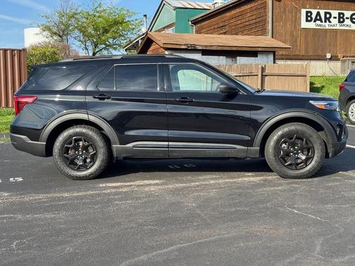 Agate Black Metallic 2022 Ford Explorer Timberline