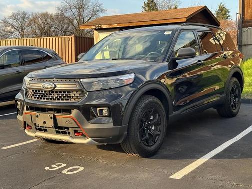 Agate Black Metallic 2022 Ford Explorer Timberline