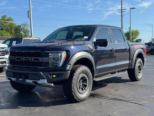 Antimatter Blue Metallic 2021 Ford F-150 Raptor