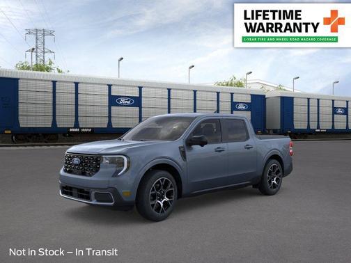 Azure Gray Metallic Tri-Coat 2026 Ford Maverick Lariat