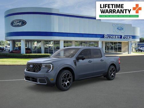 Azure Gray Metallic Tri-Coat 2026 Ford Maverick Lariat