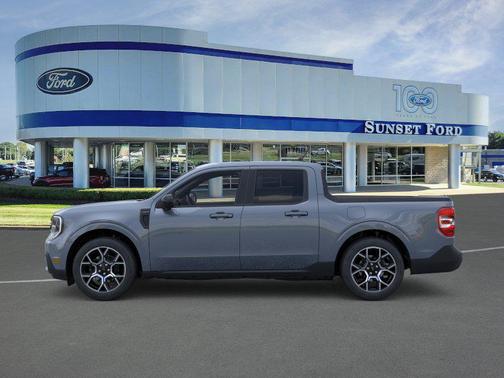 Azure Gray Metallic Tri-Coat 2026 Ford Maverick Lariat