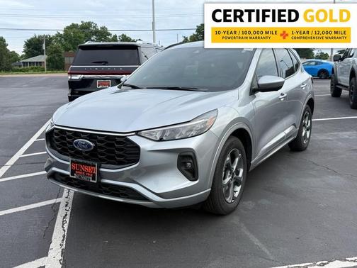 Iconic Silver Metallic 2023 Ford Escape ST-Line Select