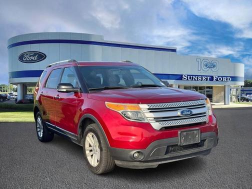 Ruby Red Metallic Tinted Clearcoat 2015 Ford Explorer XLT