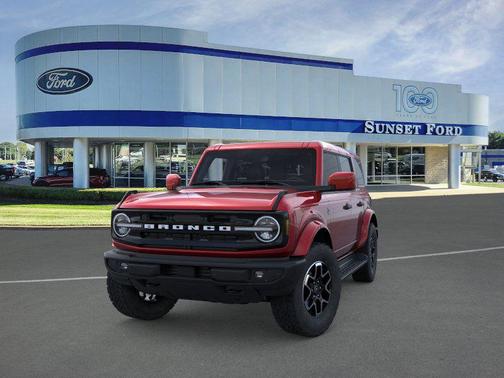 Ruby Red Metallic Tinted Clearcoat 2026 Ford Bronco Outer Banks