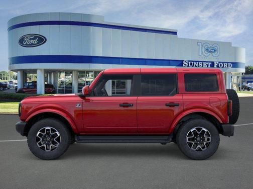 Ruby Red Metallic Tinted Clearcoat 2026 Ford Bronco Outer Banks