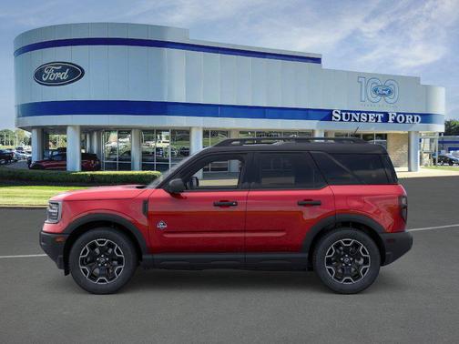 Ruby Red Metallic Tinted Clearcoat 2026 Ford Bronco Sport Outer Banks