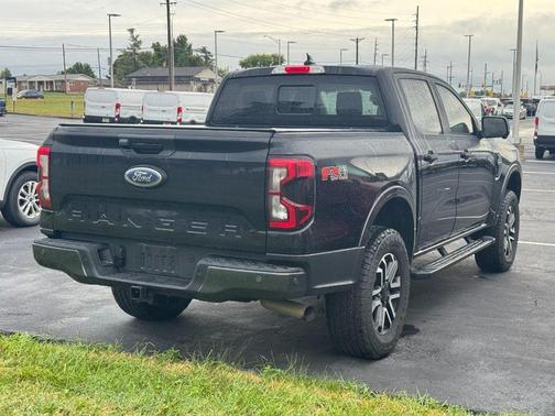 Shadow Black 2024 Ford Ranger LARIAT