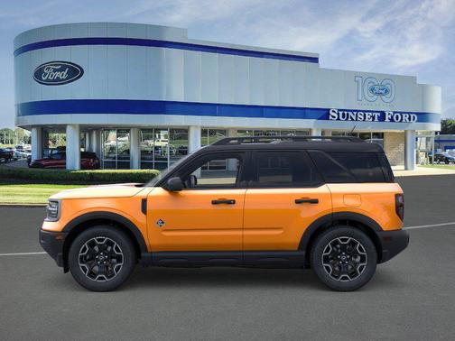 Orange Fury Metallic Tri-Coat 2026 Ford Bronco Sport Outer Banks