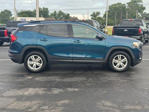 Blue Emerald Metallic 2020 GMC Terrain SLE