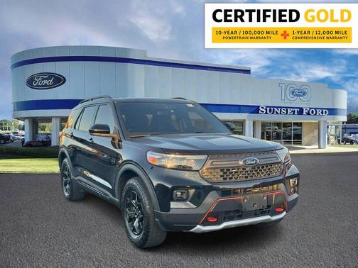 Agate Black Metallic 2022 Ford Explorer Timberline