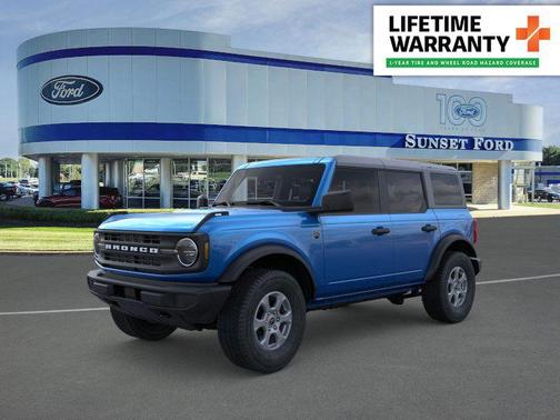 Velocity Blue Metallic 2026 Ford Bronco Big Bend