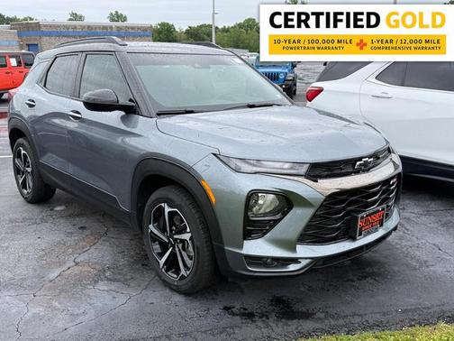 Satin Steel Metallic 2022 Chevrolet Trailblazer RS