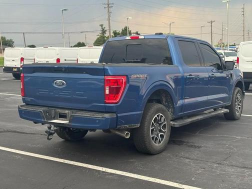 Atlas Blue Metallic 2022 Ford F-150 XLT