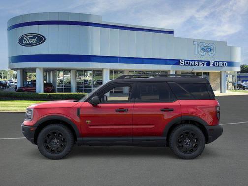 Ruby Red Metallic Tinted Clearcoat 2026 Ford Bronco Sport Badlands