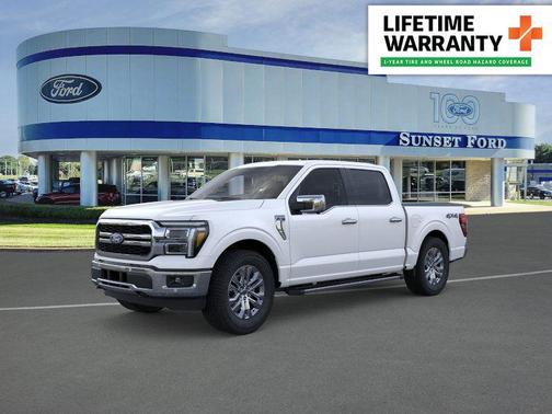 Star White Metallic Tri-Coat 2026 Ford F-150 Lariat