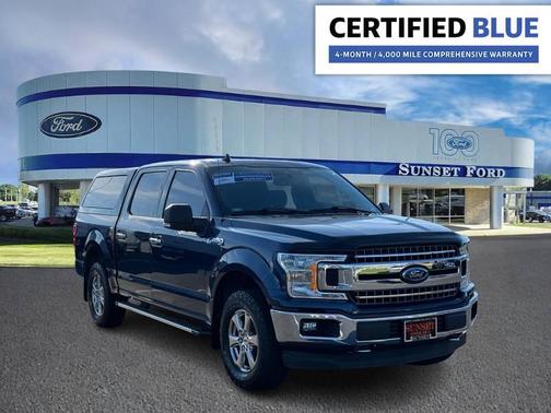 Blue Jeans Metallic 2019 Ford F-150 XLT