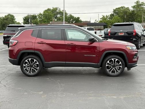 Velvet Red Pearlcoat 2022 Jeep Compass Limited