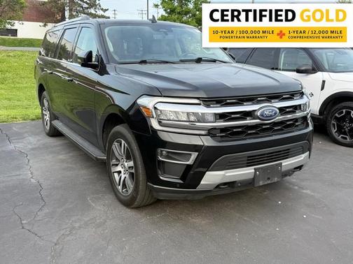 Agate Black Metallic 2022 Ford Expedition Max Limited