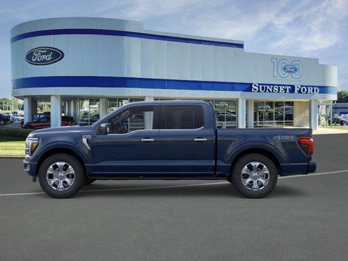 Antimatter Blue Metallic 2026 Ford F-150 Platinum
