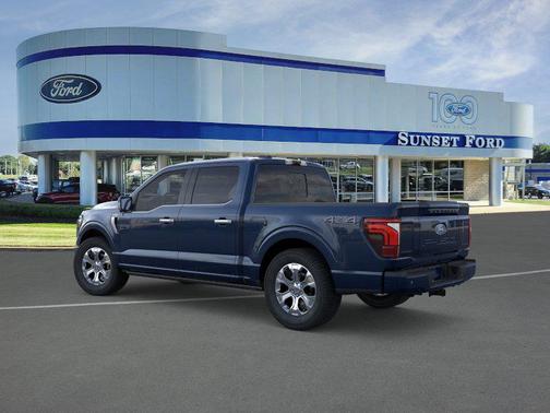 Antimatter Blue Metallic 2026 Ford F-150 Platinum