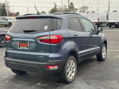 Blue Metallic 2022 Ford EcoSport SE