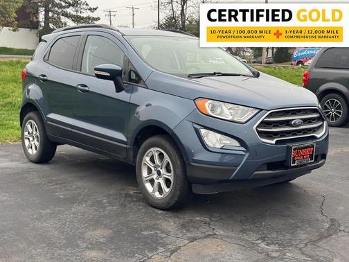 Blue Metallic 2022 Ford EcoSport SE