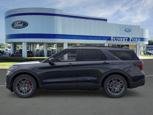 Agate Black Metallic 2026 Ford Explorer ST