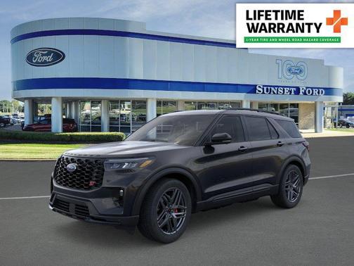 Agate Black Metallic 2026 Ford Explorer ST