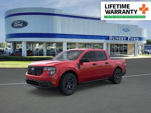 Ruby Red Metallic Tinted Clearcoat 2026 Ford Maverick XLT