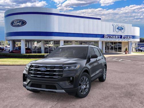 Agate Black Metallic 2026 Ford Explorer Active (200A)