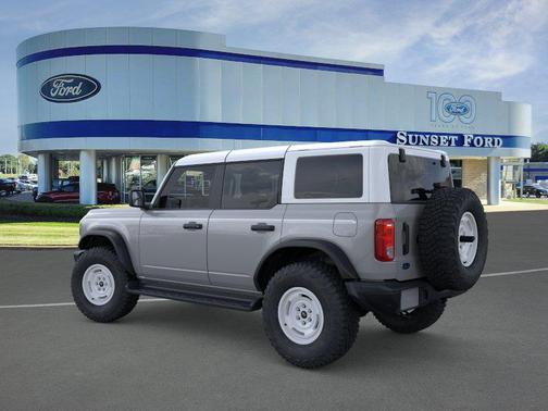 Avalanche Gray 2026 Ford Bronco Heritage Edition