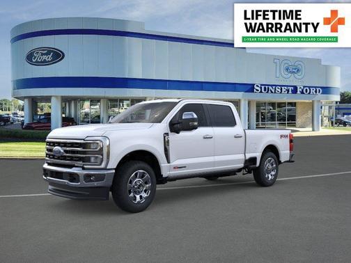 Star White Metallic Tri-Coat 2026 Ford F-350 King Ranch